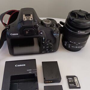 Canon EOS Rebel T7 24.2 MP Digital SLR Camera